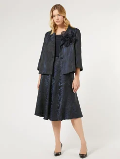 Giacca in tessuto jacquard*Marina Rinaldi Outlet