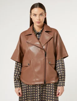 Giacca in tessuto spalmato*Marina Rinaldi Discount