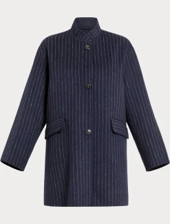 Giaccone in double di lana*Marina Rinaldi Sale