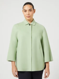 Giaccone in double di lana e cachemire*Marina Rinaldi Outlet