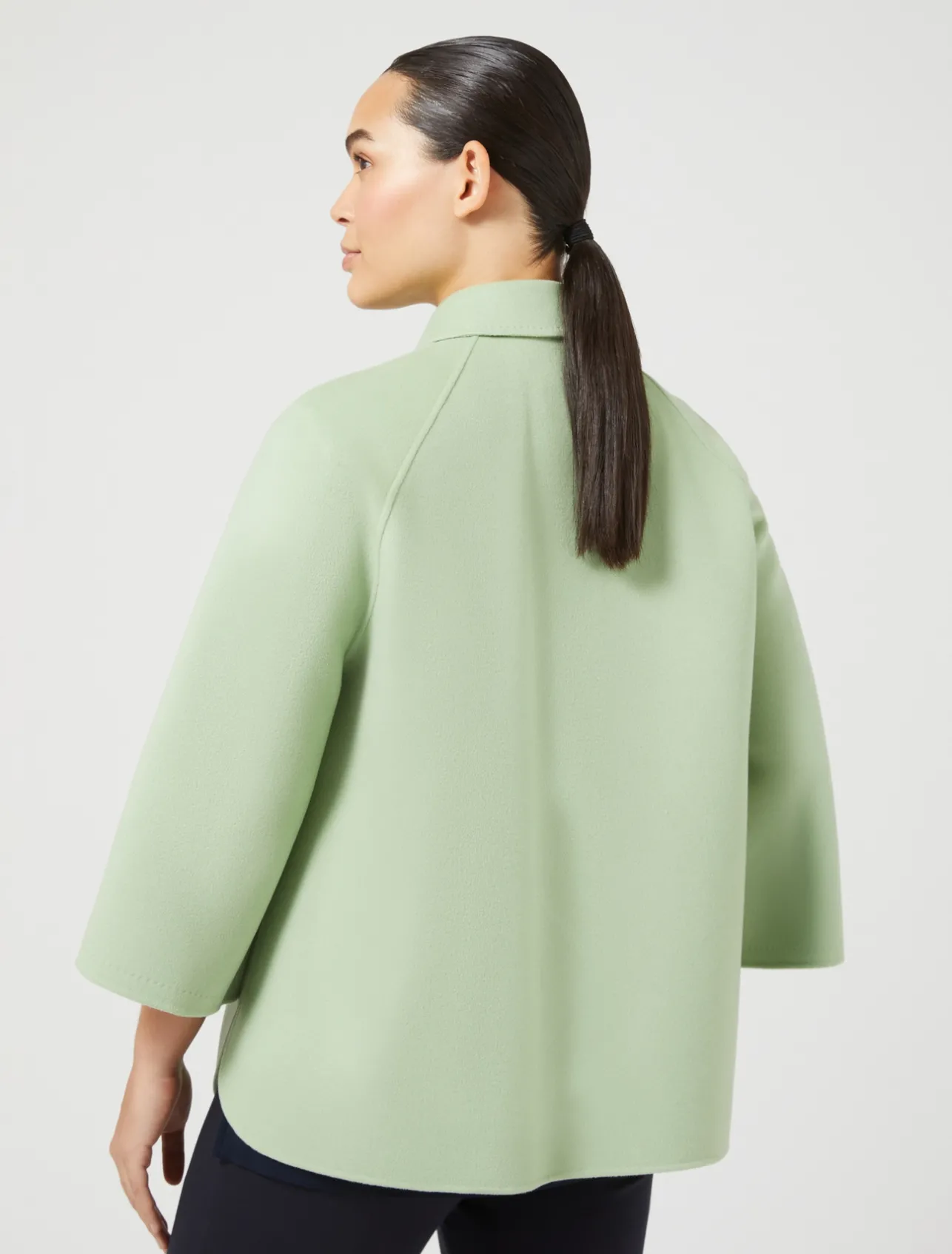 Giaccone in double di lana e cachemire*Marina Rinaldi Outlet