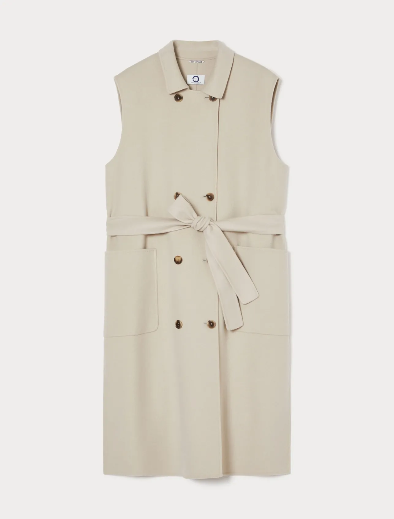 Gilet in double di lana e cachemire*Marina Rinaldi Hot