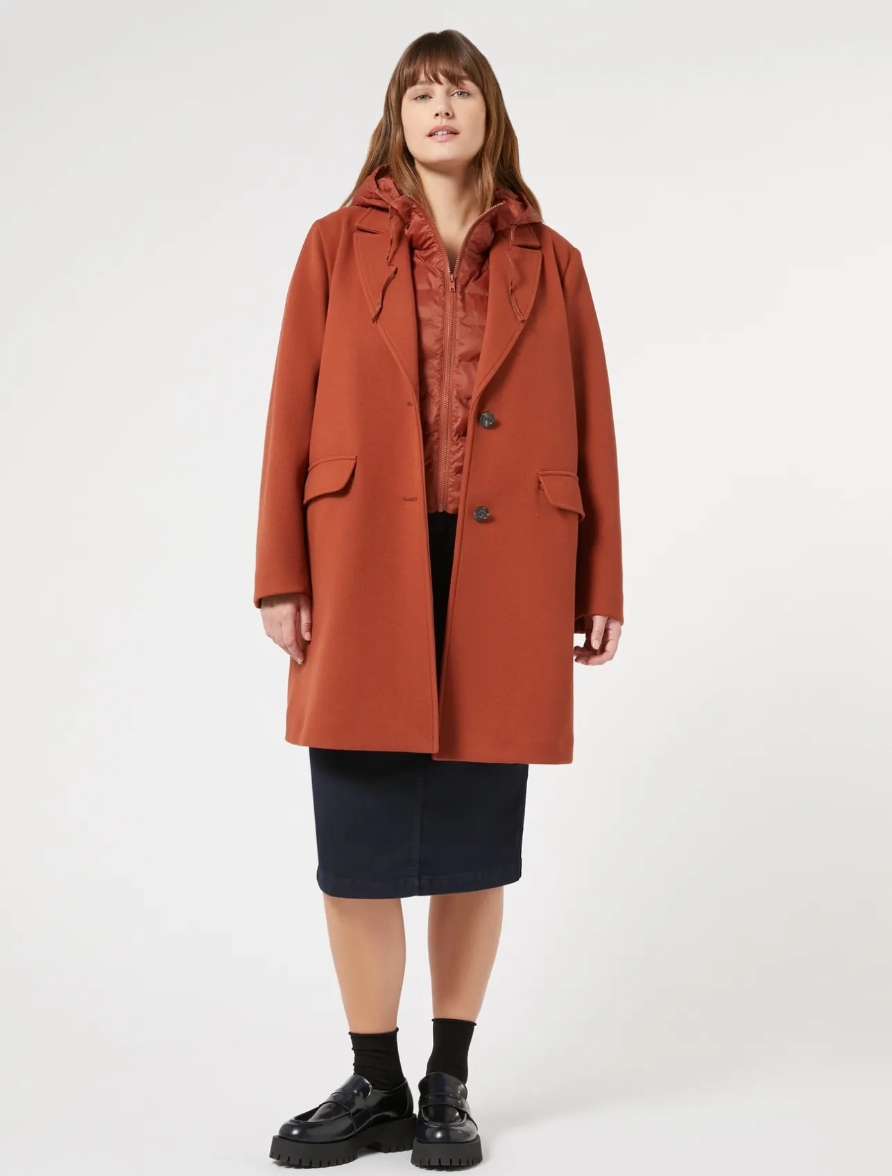 Gilet in tela di nylon antigoccia*Marina Rinaldi Sale