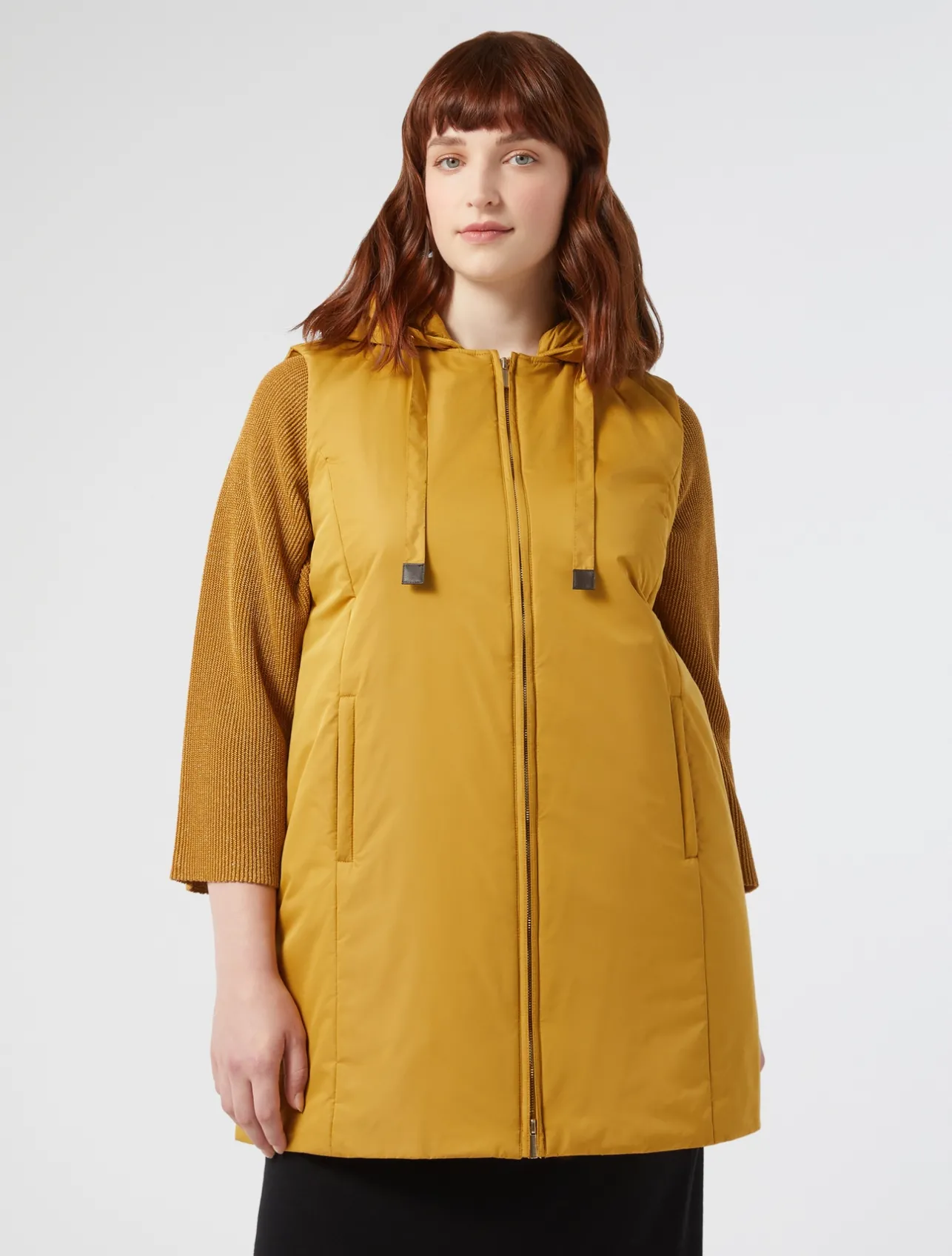 Gilet in tela tecnica antigoccia*Marina Rinaldi New