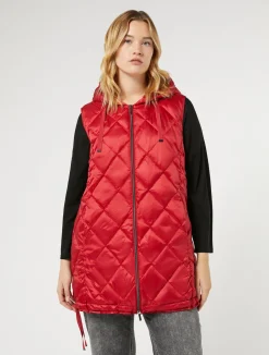 Gilet in tessuto tecnico*Marina Rinaldi Discount