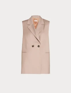 Gilet in twill*Marina Rinaldi New
