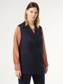 Gilet in twill*Marina Rinaldi Clearance