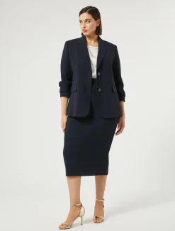 Gonna a tubino in cady*Marina Rinaldi New