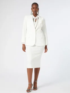 Gonna a tubino in cady*Marina Rinaldi Sale