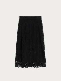 Gonna con ricamo macramè*Marina Rinaldi Clearance