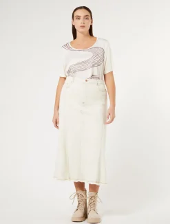 Gonna in bull di cotone*Marina Rinaldi Sale