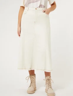Gonna in bull di cotone*Marina Rinaldi Sale
