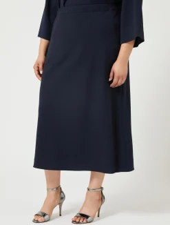 Gonna in cady di triacetato*Marina Rinaldi Discount