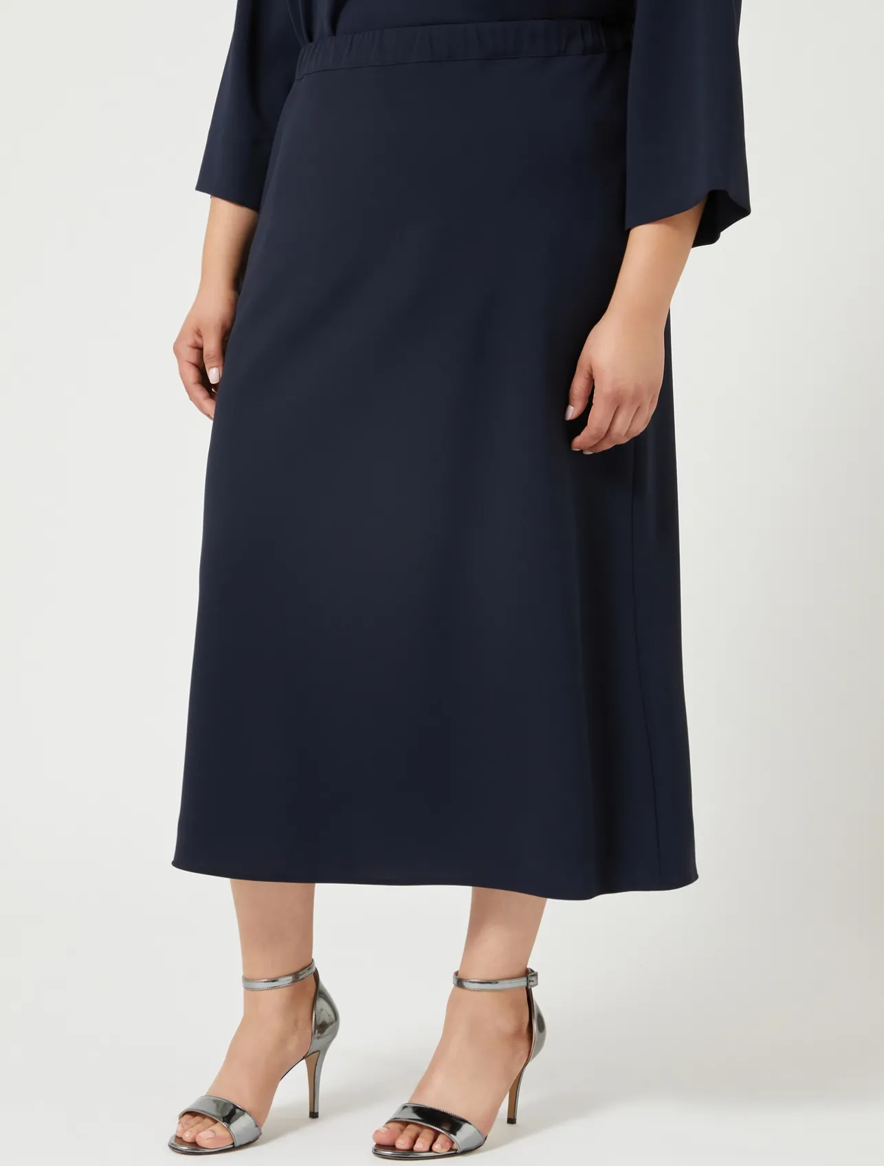 Gonna in cady di triacetato*Marina Rinaldi Discount