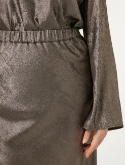 Gonna in chiffon laminato*Marina Rinaldi Discount