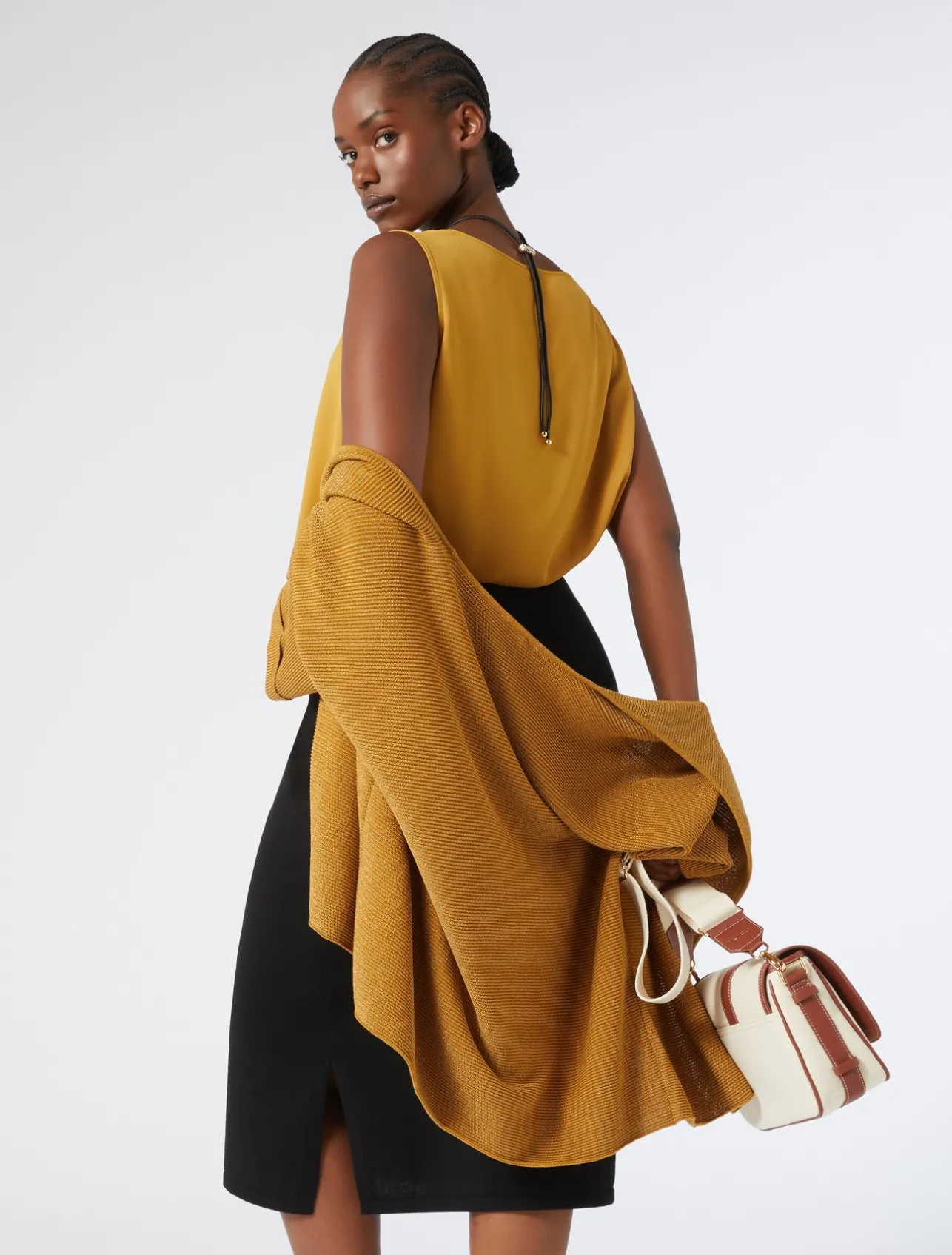 Gonna in cotone crêpe*Marina Rinaldi Discount