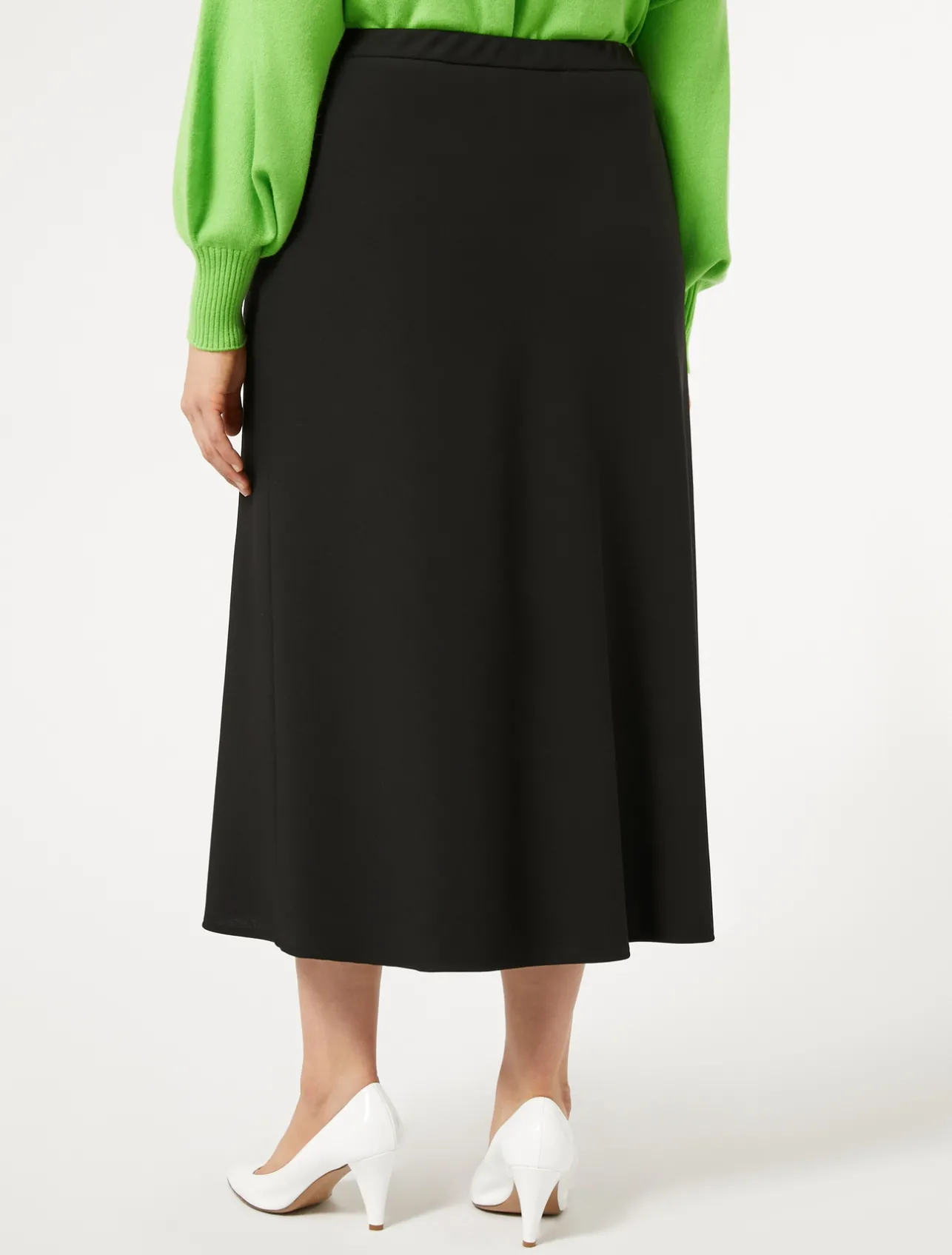 Gonna in crêpe satin*Marina Rinaldi Best