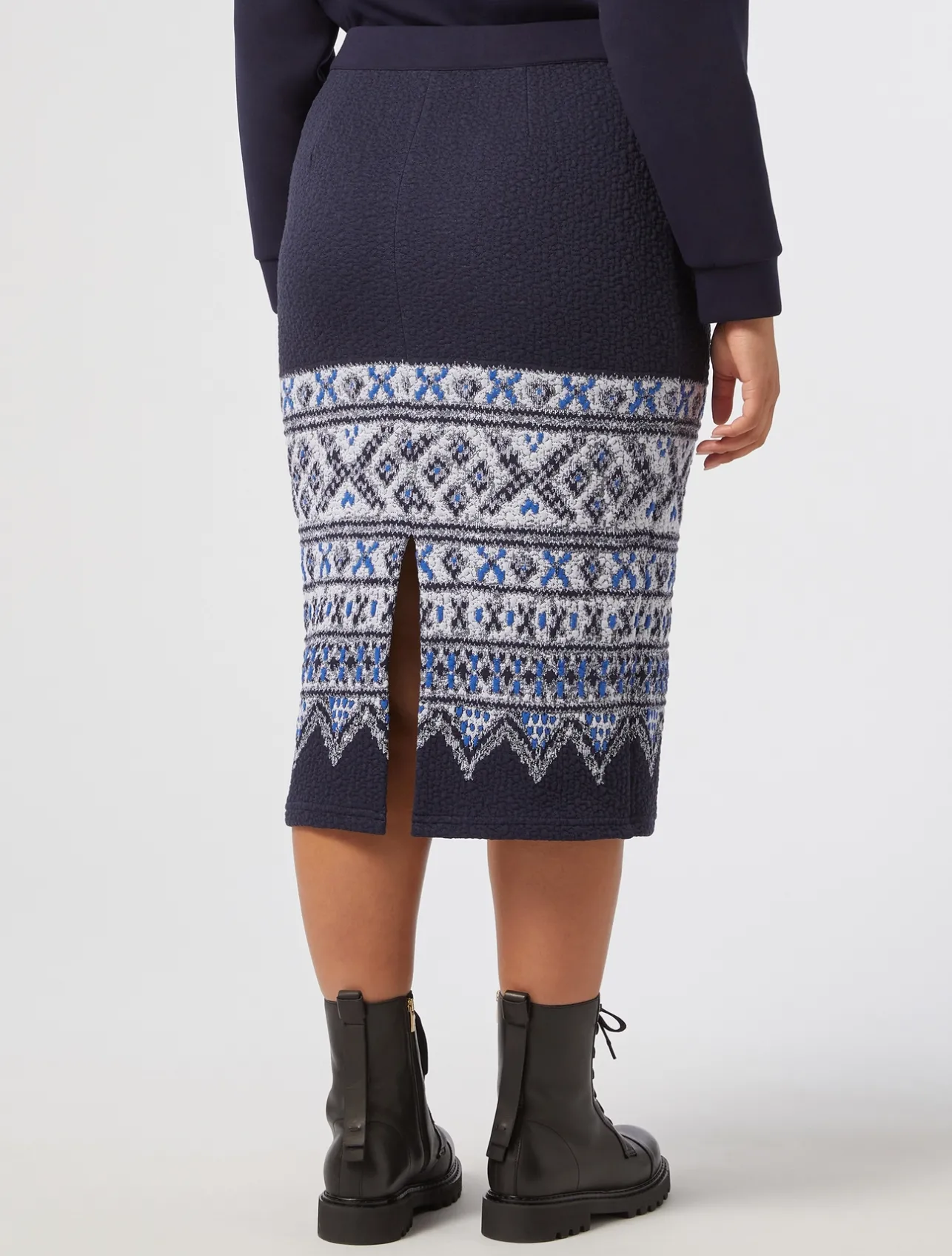 Gonna in jersey jacquard*Marina Rinaldi Hot