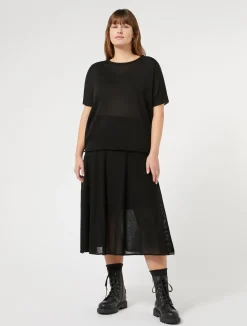Gonna in maglia crêpe*Marina Rinaldi Online
