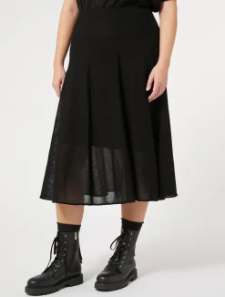 Gonna in maglia crêpe*Marina Rinaldi Online
