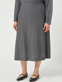 Gonna in misto lana merino*Marina Rinaldi Outlet