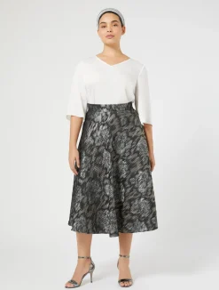 Gonna in tessuto jacquard*Marina Rinaldi Clearance