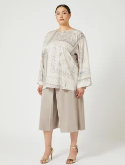 Gonna pantalone in velluto*Marina Rinaldi Discount
