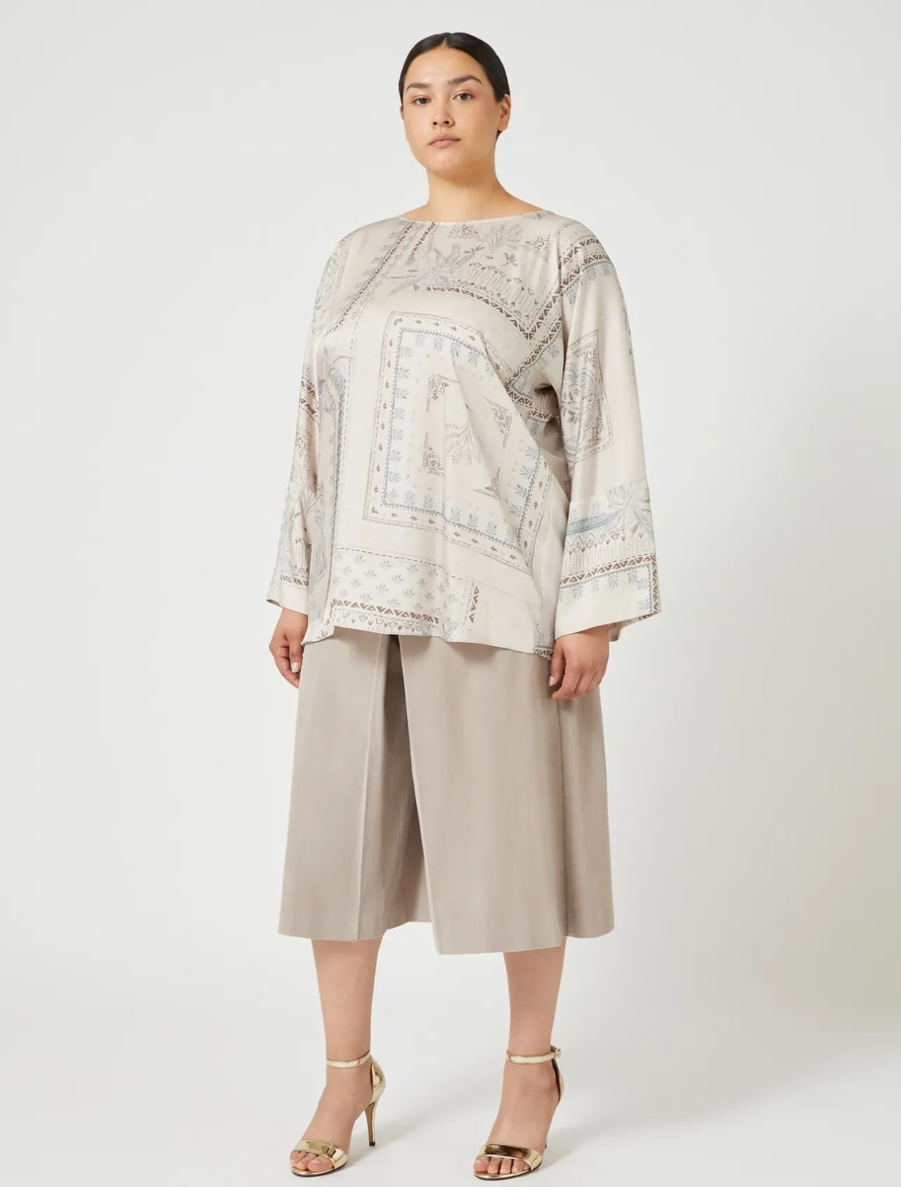 Gonna pantalone in velluto*Marina Rinaldi Discount