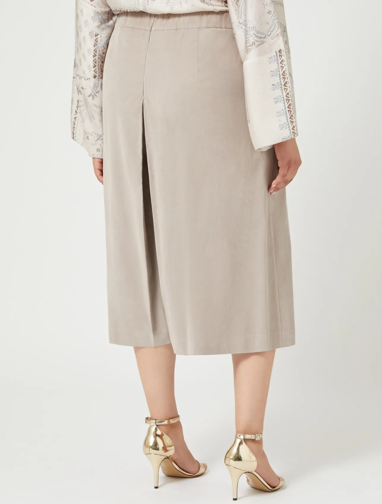Gonna pantalone in velluto*Marina Rinaldi Discount