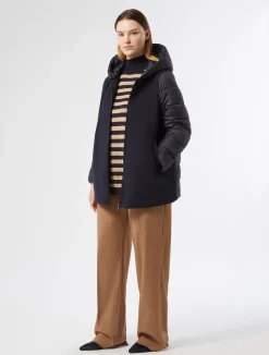 Imbottito in panno jersey e tela di nylon antigoccia*Marina Rinaldi Hot