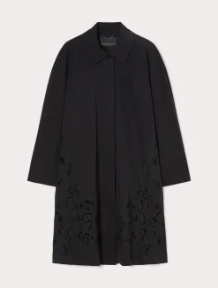 Impermeabile in twill antigoccia con ricamo*Marina Rinaldi Best