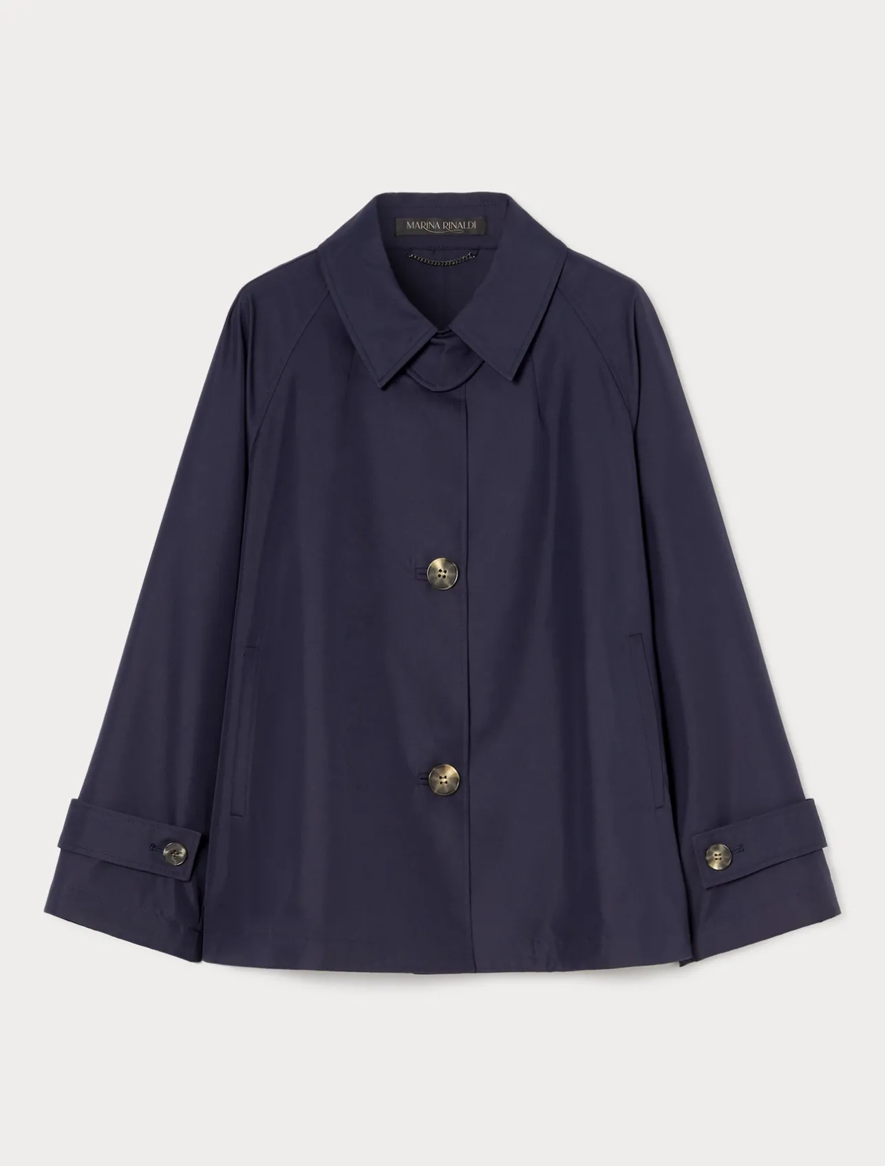 Impermeabile in twill di misto cotone*Marina Rinaldi Discount