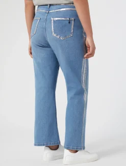 Jeans flare in denim*Marina Rinaldi Clearance