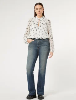 Jeans flare in denim stretch*Marina Rinaldi Online