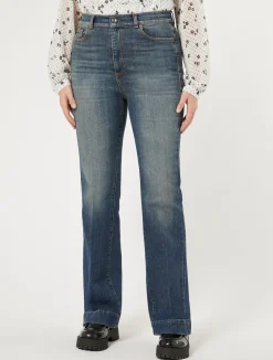 Jeans flare in denim stretch*Marina Rinaldi Online