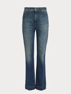 Jeans flare in denim stretch*Marina Rinaldi Online