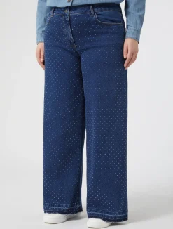 Jeans in denim con strass*Marina Rinaldi Clearance