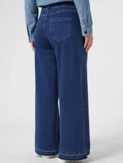 Jeans in denim con strass*Marina Rinaldi Clearance
