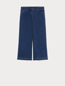 Jeans in denim con strass*Marina Rinaldi Clearance