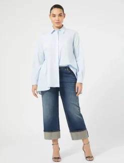 Jeans in denim di cotone*Marina Rinaldi Online
