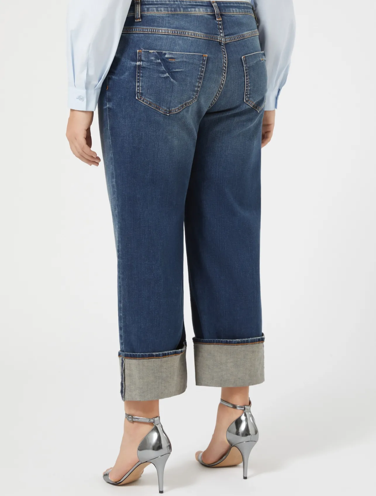 Jeans in denim di cotone*Marina Rinaldi Online