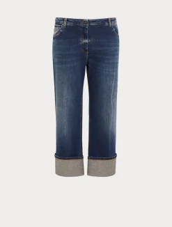Jeans in denim di cotone*Marina Rinaldi Online