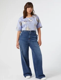 Jeans in denim di cotone*Marina Rinaldi Outlet