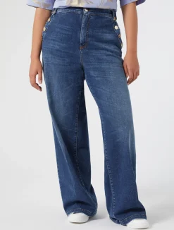 Jeans in denim di cotone*Marina Rinaldi Outlet