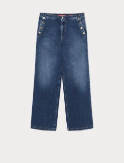 Jeans in denim di cotone*Marina Rinaldi Outlet