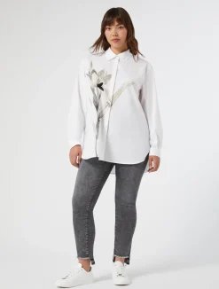 Jeans in denim di cotone*Marina Rinaldi New