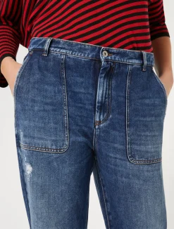 Jeans in denim di misto cotone*Marina Rinaldi Clearance