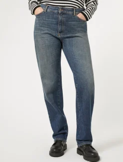 Jeans regular in denim stretch*Marina Rinaldi New