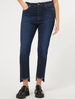 Jeans slim fit in denim indaco*Marina Rinaldi New