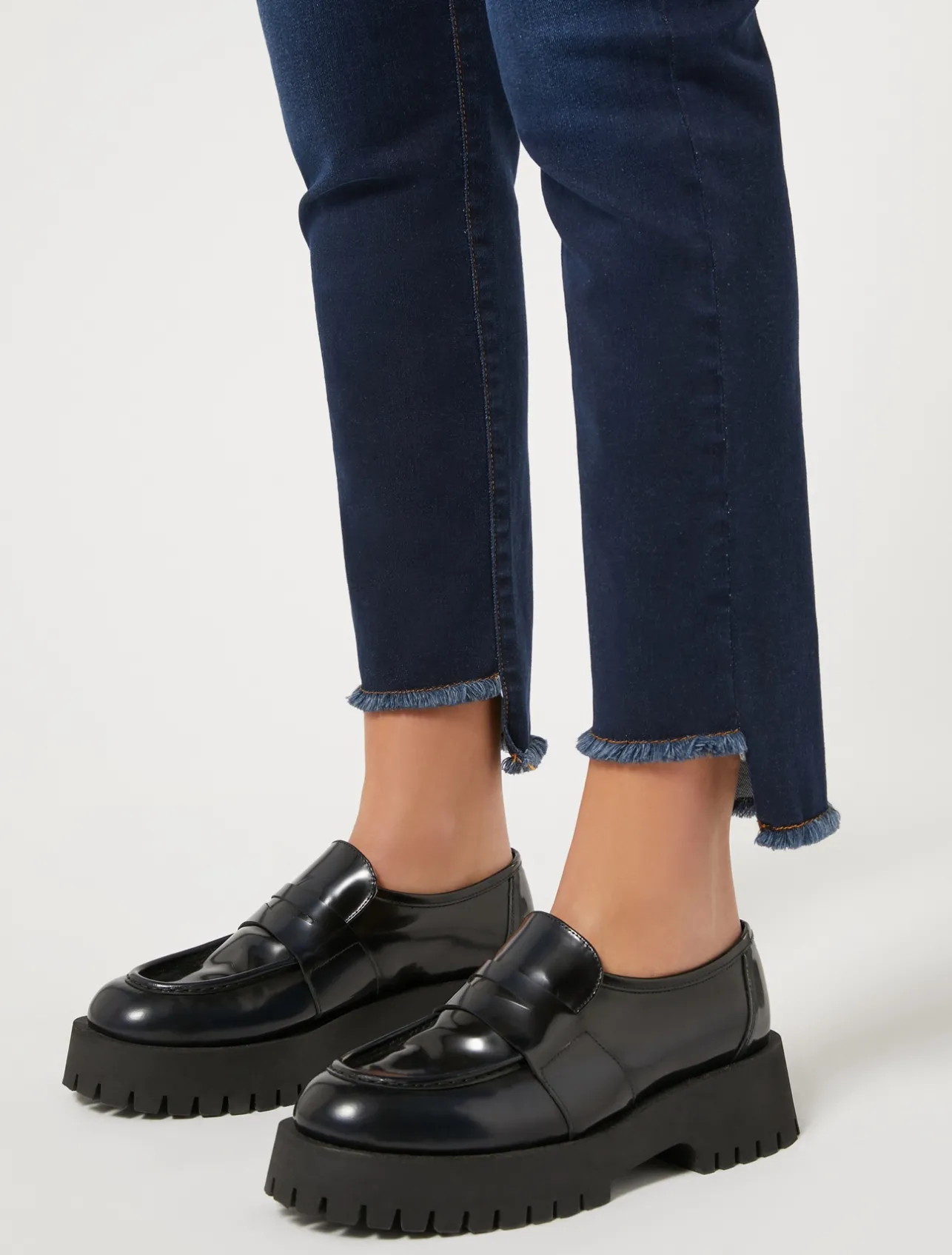 Jeans slim fit in denim indaco*Marina Rinaldi New